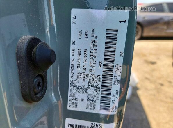 5TFWC5DB9TX120742 2026 TOYOTA TUNDRA Gray Engine compartment view