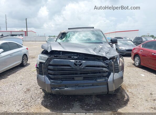 5TFZA5AB1SX048134 2025 TOYOTA TUNDRA Gray წინა ხედი