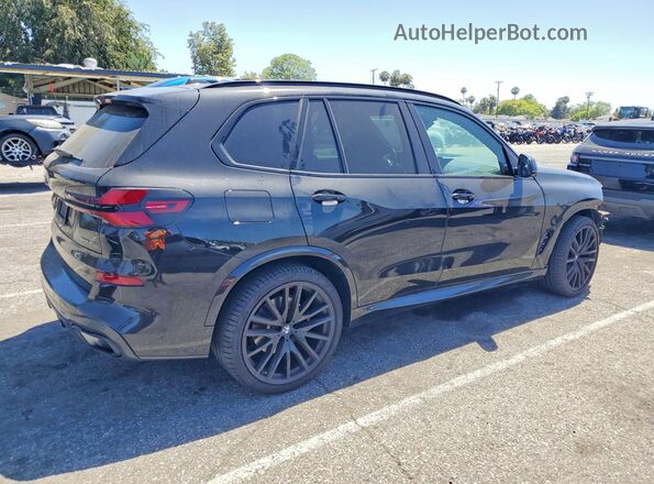 5UX13EU02S9Z46035 2025 BMW X5 Black Rear right
