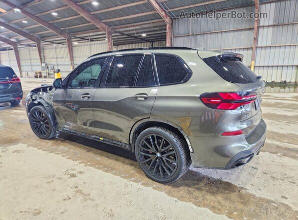 5UX13EU03R9V09042 2024 BMW X5 Green Rear left