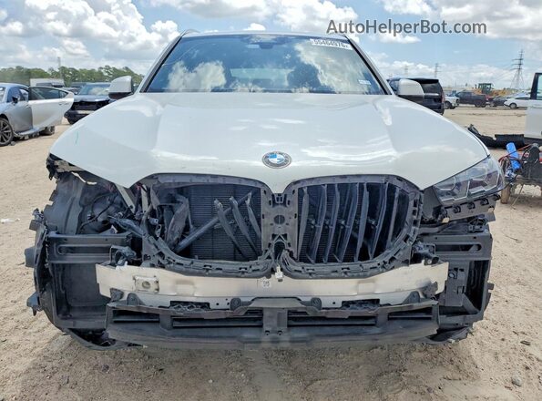 5UX13EU03R9V57978 2024 BMW X5 White Դիմացի տեսք