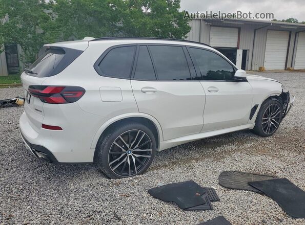 5UX13EU05S9W89050 2025 BMW X5 White Trasero derecho