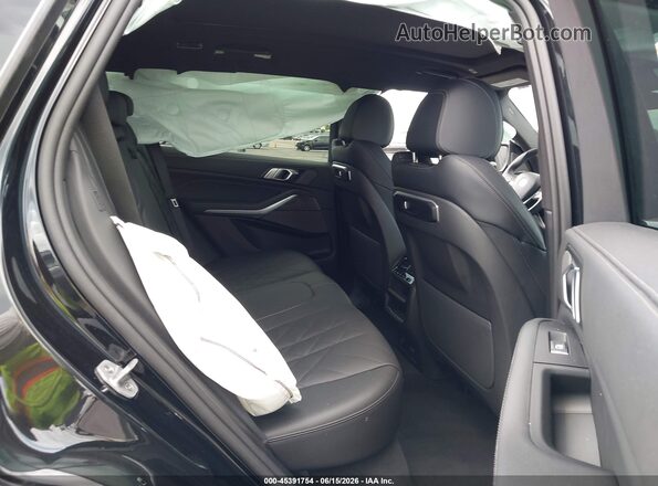 5UX13EU05S9Z16091 2025 BMW X5 Black Vista de la etiqueta del VIN