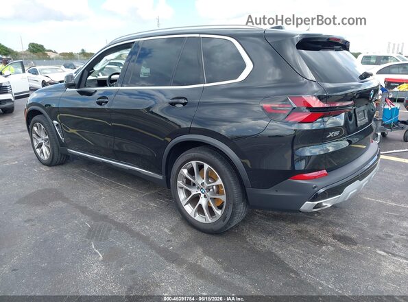 5UX13EU05S9Z16091 2025 BMW X5 Black Trasero izquierdo