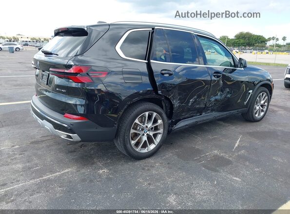 5UX13EU05S9Z16091 2025 BMW X5 Black Trasero derecho