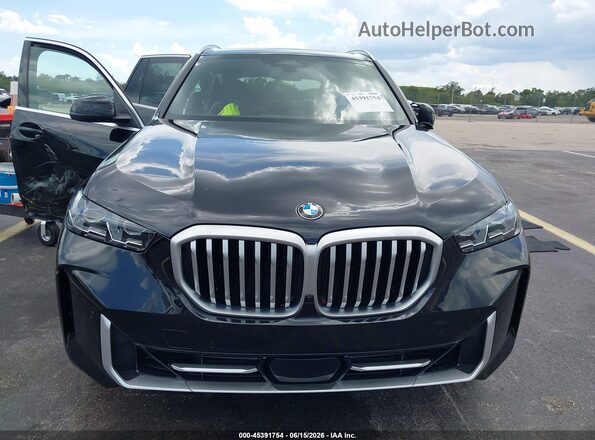 5UX13EU05S9Z16091 2025 BMW X5 Black Vista interior trasera