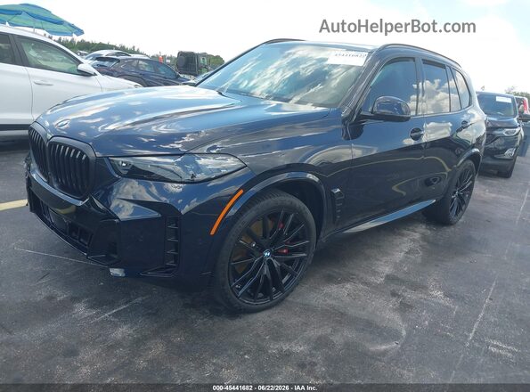 5UX13EU05T9256880 2026 BMW X5 Blue Przód lewy