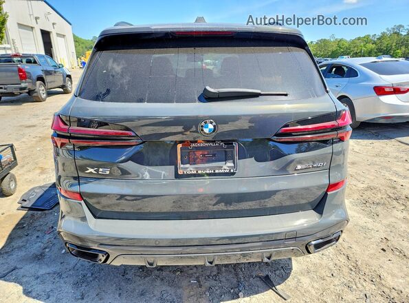 5UX13EU06S9Y36296 2025 BMW X5 Black Rear view