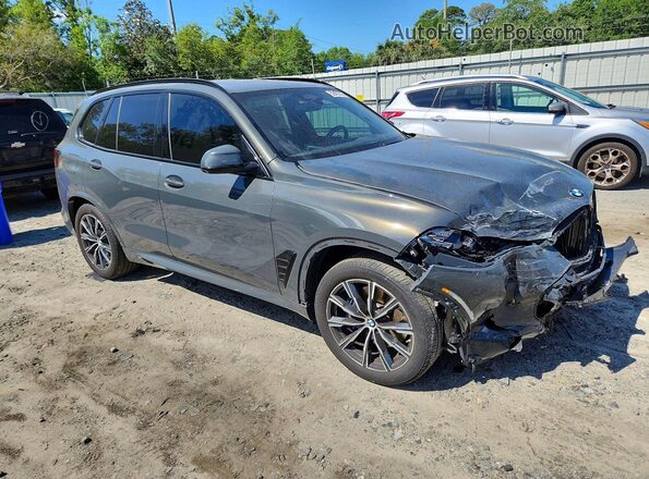 5UX13EU06S9Y36296 2025 BMW X5 Black Front right