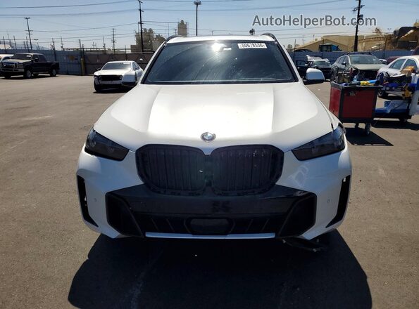 5UX13EU07R9T85969 2024 BMW X5 White 