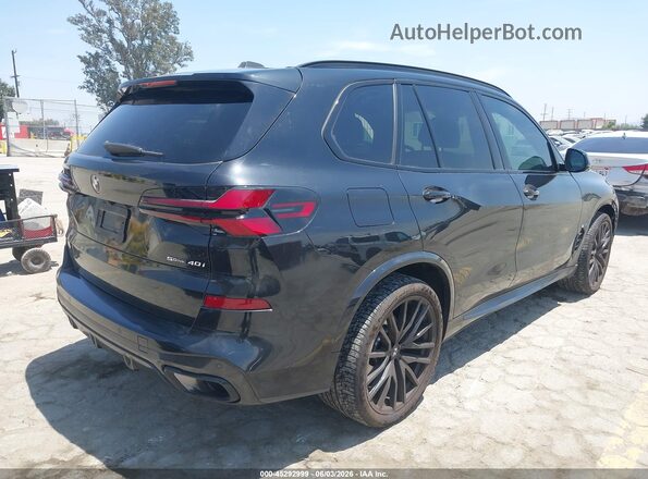 5UX13EU0XR9T35891 2024 BMW X5 Черный Задняя правая четверть