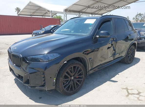 5UX13EU0XR9T35891 2024 BMW X5 Черный Передняя левая четверть