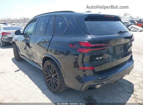 5UX13EU0XR9T35891 2024 BMW X5 Черный Задняя левая четверть