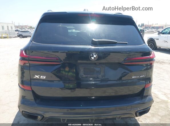 5UX13EU0XR9T35891 2024 BMW X5 Черный 