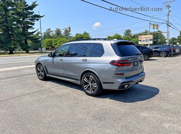 5UX23EM00P9P15677 2023 BMW X7 Gray უკანა მარჯვენა