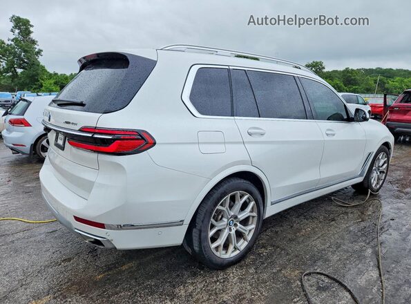 5UX23EM00P9R11019 2023 BMW X7 White Задня права чверть