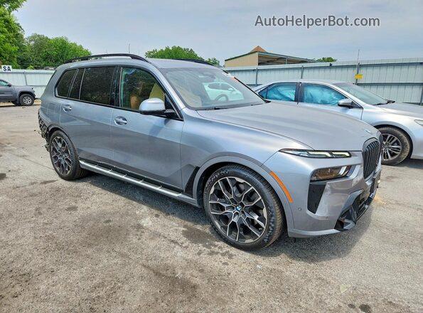 5UX23EM01R9S96838 2024 BMW X7 Gray წინა მარჯვენა