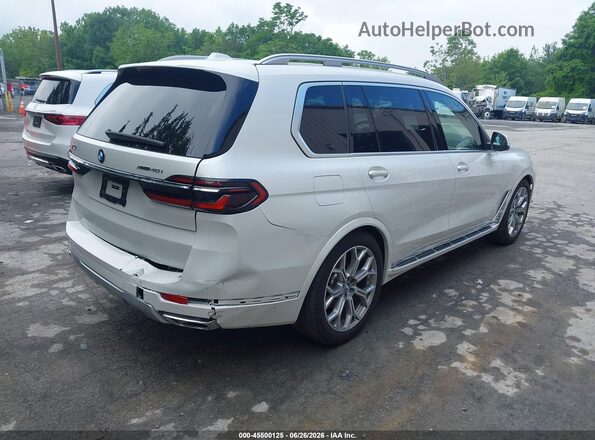 5UX23EM01T9106446 2026 BMW X7 White Tył prawy