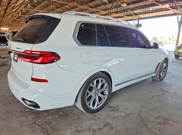 5UX23EM02R9S31495 2024 BMW X7 Белый Задняя правая четверть