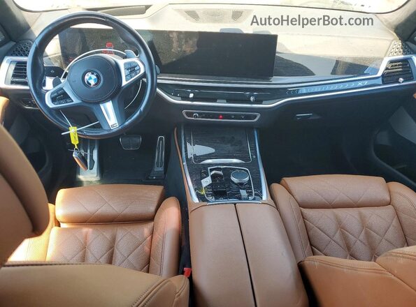 5UX23EM03P9P92642 2023 BMW X7 Gray 