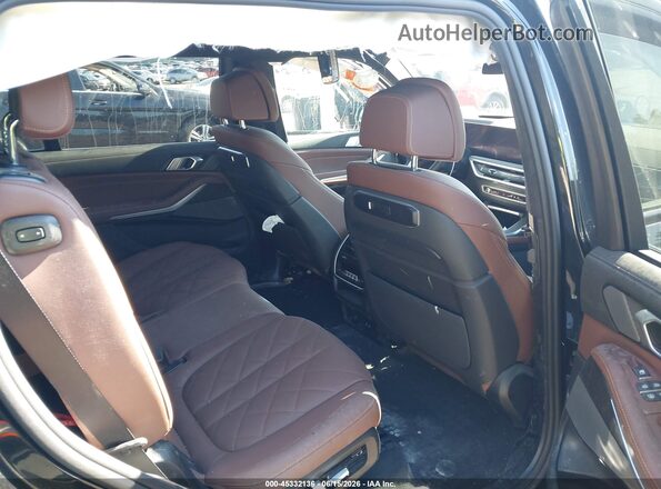 5UX23EM03T9360644 2026 BMW X7 Black VIN sticker view