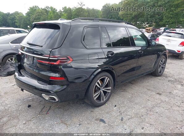 5UX23EM04P9P67524 2023 BMW X7 Black Հետևի աջ