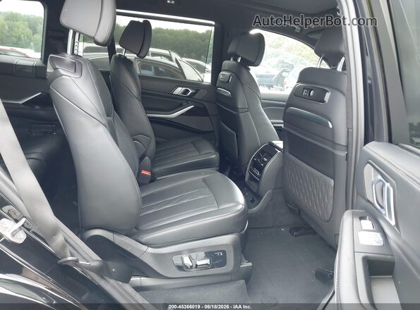 5UX23EM04P9P67524 2023 BMW X7 Black VIN կոդի պիտակի տեսք