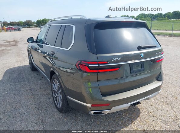 5UX23EM04R9U34971 2024 BMW X7 Коричневый Задняя левая четверть