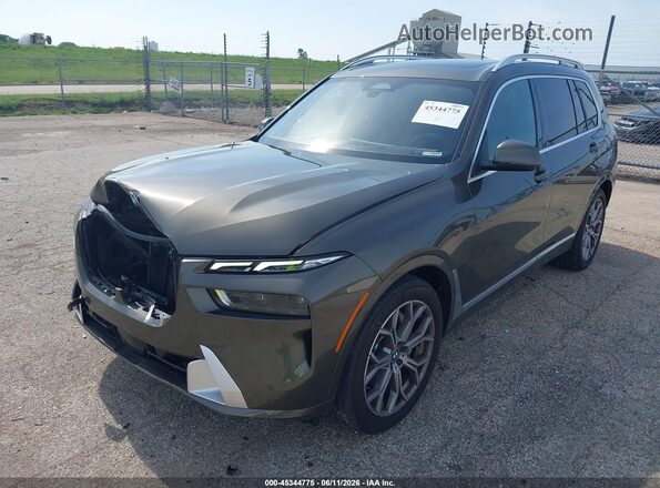 5UX23EM04R9U34971 2024 BMW X7 Коричневый Передняя левая четверть