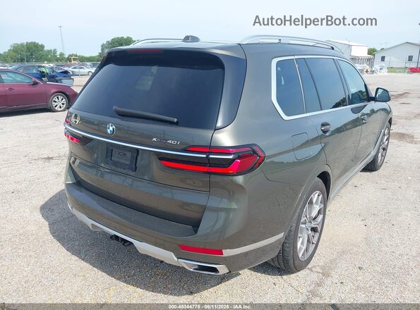 5UX23EM04R9U34971 2024 BMW X7 Коричневый Задняя правая четверть