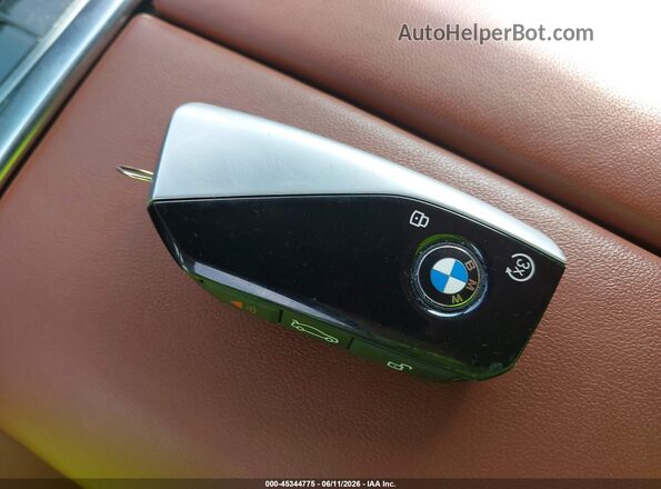 5UX23EM04R9U34971 2024 BMW X7 Коричневый Вид панели приборов