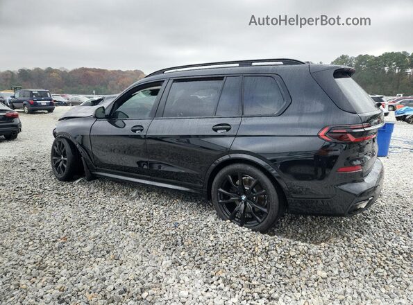 5UX23EM04S9W51796 2025 BMW X7 Black Задня ліва чверть