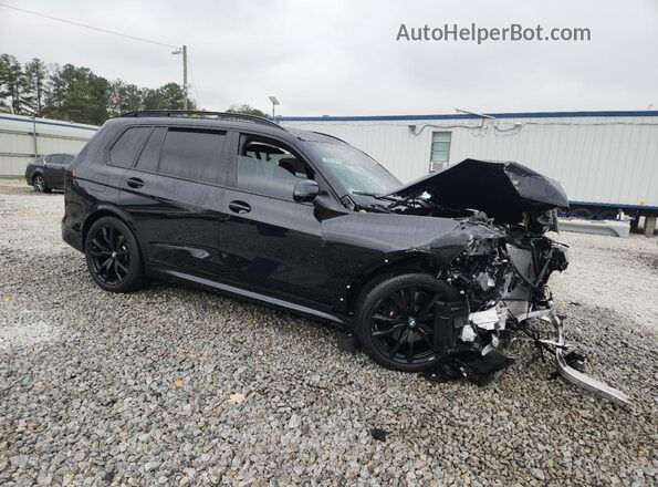 5UX23EM04S9W51796 2025 BMW X7 Black Передня права чверть