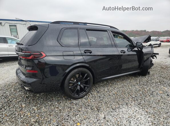 5UX23EM04S9W51796 2025 BMW X7 Black Задня права чверть