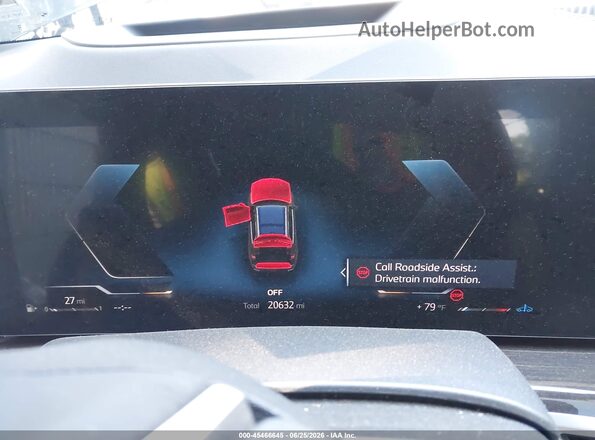 5UX23EM06T9078045 2026 BMW X7 Black Vista de los asientos traseros