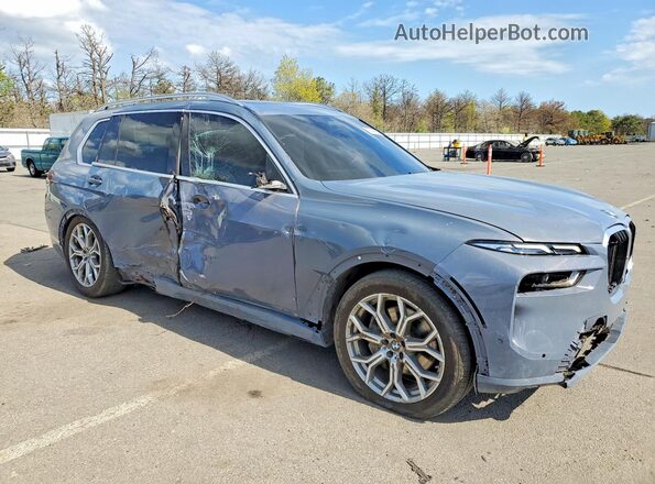 5UX23EM08S9Y51483 2025 BMW X7 Серый Передняя правая четверть