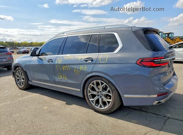 5UX23EM08S9Y51483 2025 BMW X7 Серый Задняя левая четверть