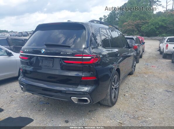 5UX23EM09R9U44119 2024 BMW X7 Black Tył prawy