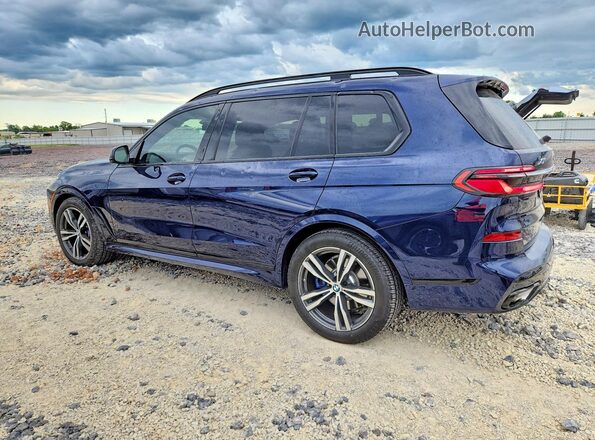 5UX23EM09T9146953 2026 BMW X7 Blue Задня ліва чверть
