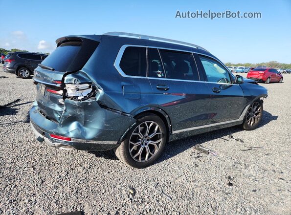 5UX23EM0XP9P22992 2023 BMW X7 Blue Rear right