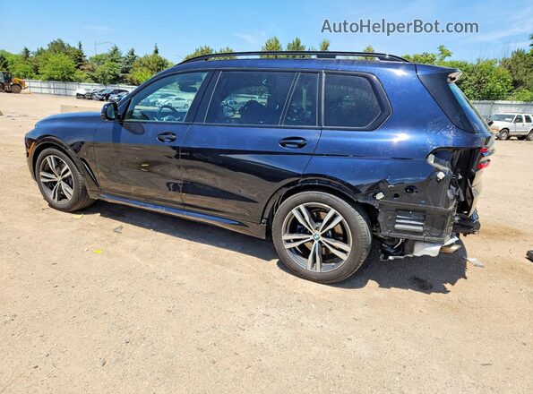 5UX23EM0XR9S57309 2024 BMW X7 Синий Задняя левая четверть