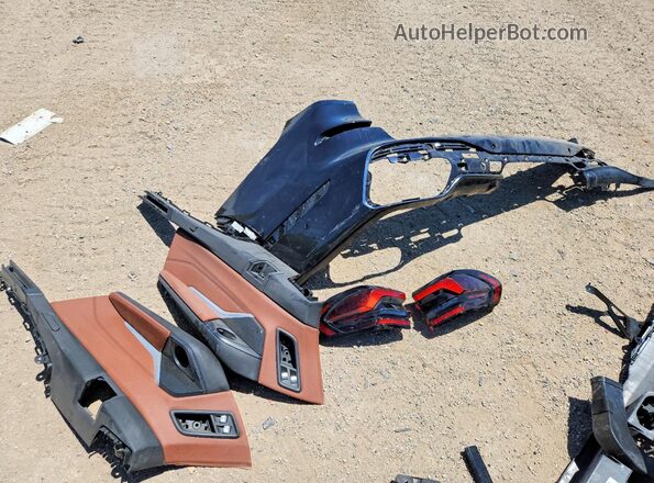 5UX23EM0XR9S57309 2024 BMW X7 Синий Вид подкапотного пространства