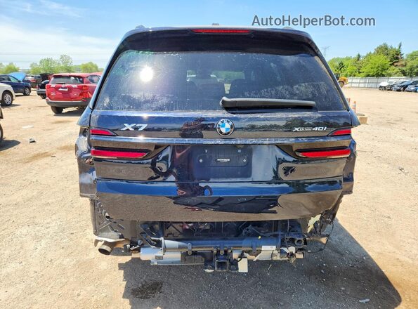 5UX23EM0XR9S57309 2024 BMW X7 Синий Вид сзади