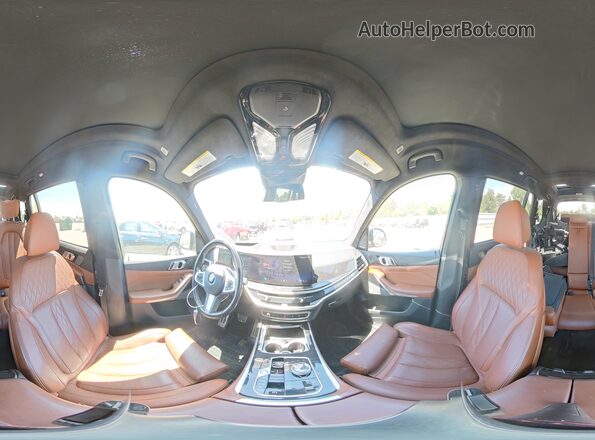5UX23EM0XR9S57309 2024 BMW X7 Синий Панорамный вид салона 360°
