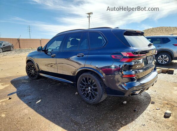5UX23EU00R9T74218 2024 BMW X5 Blue უკანა მარცხენა