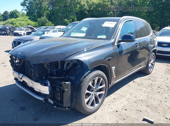 5UX23EU00R9V30869 2024 BMW X5 Black წინა ხედი