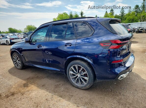 5UX23EU00R9V37417 2024 BMW X5 Blue უკანა მარცხენა