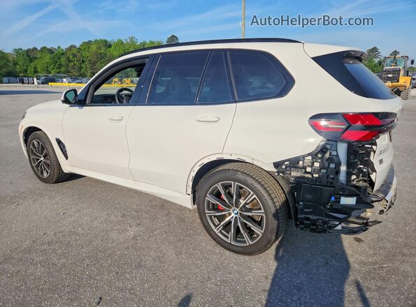 5UX23EU00S9X63706 2025 BMW X5 White Հետևի ձախ