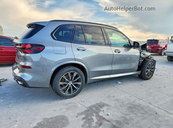 5UX23EU01S9Z65552 2025 BMW X5 Gray Հետևի աջ