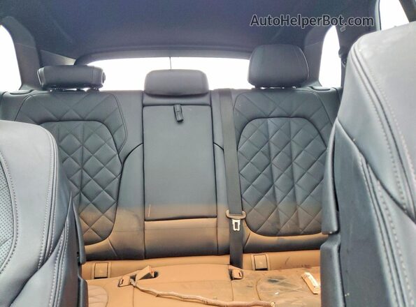 5UX23EU02R9S99425 2024 BMW X5 Gray Rear seats view